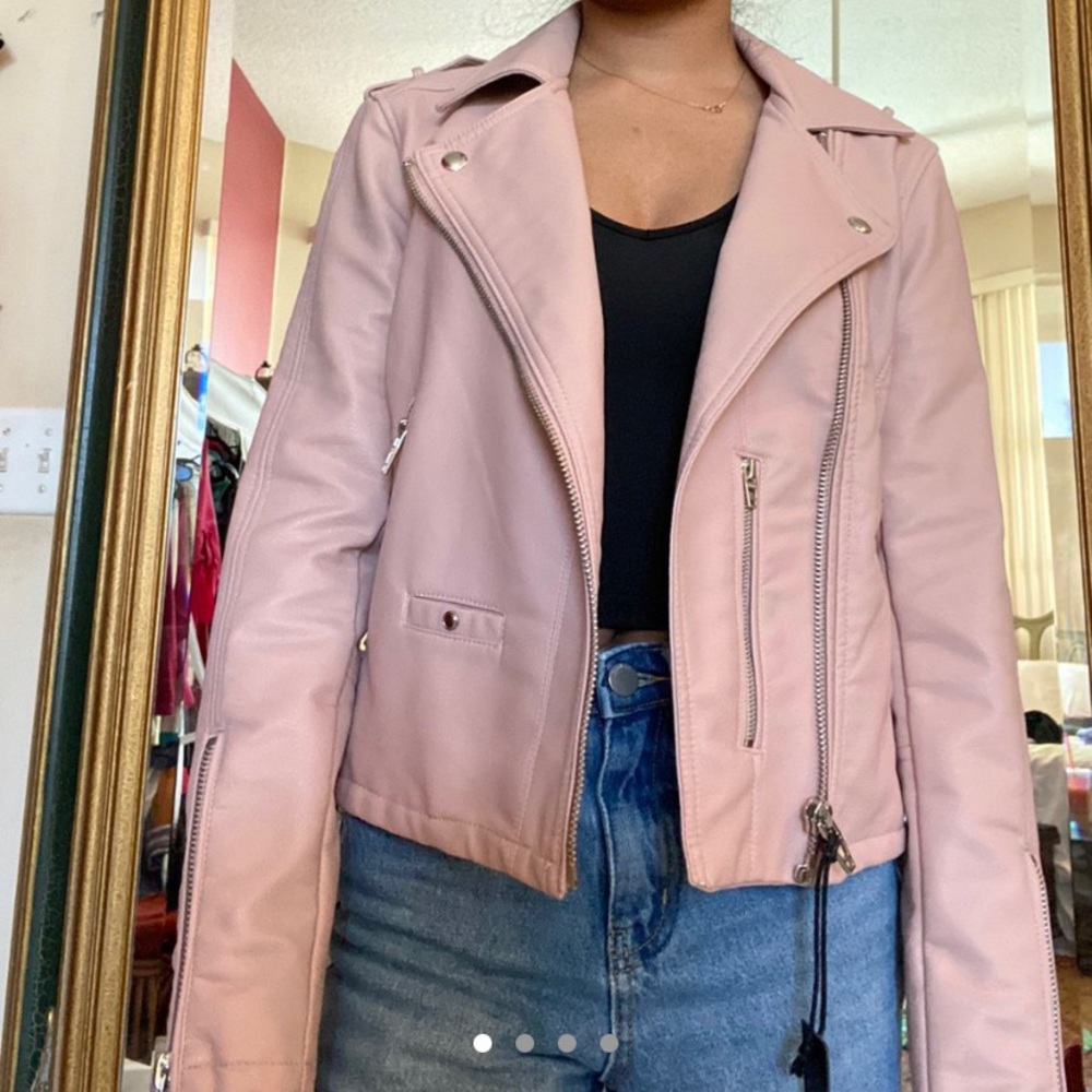 BNWT Blank Motorcycle Jacket